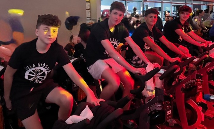 Gold Ribbon Riders’ Teen Initiative is a leadership program to empower young adults to fundraise.