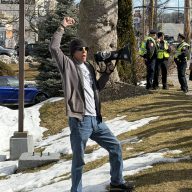 Port Washington Rapid Response Network member David Chapman shared he was arrested after alerting residents U.S. Immigration and Custom Enforcement officers were in the neighborhood.