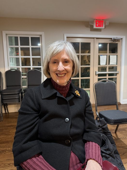 Newcomer Leslie Fitzpatrick was elected to fill the empty seat left by Deputy Mayor Marshall Bernstein. 