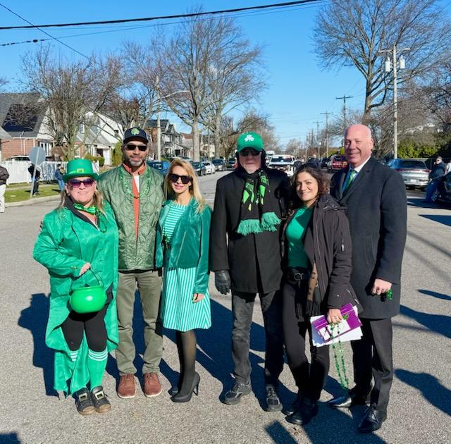 The Village of New Hyde Park and the New Hyde Park Fire Department hosted a St. Patrick's Day Parade on Saturday, March 14
