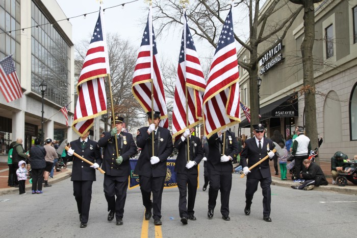 The parade began at Finley Middle School and made its way through downtown Glen Cove.