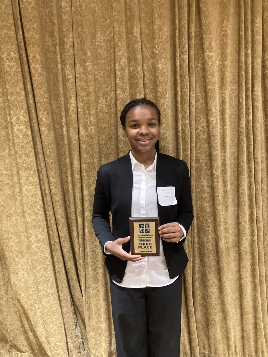 Oyster Bay High School junior earns third place at Long Island Science and Engineering Fair