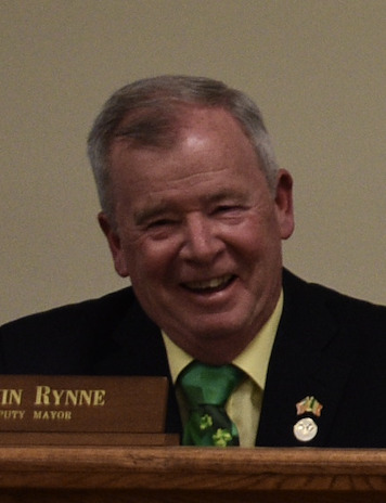 Williston Park Deputy Mayor Kevin Rynne won reelection with 331 votes.