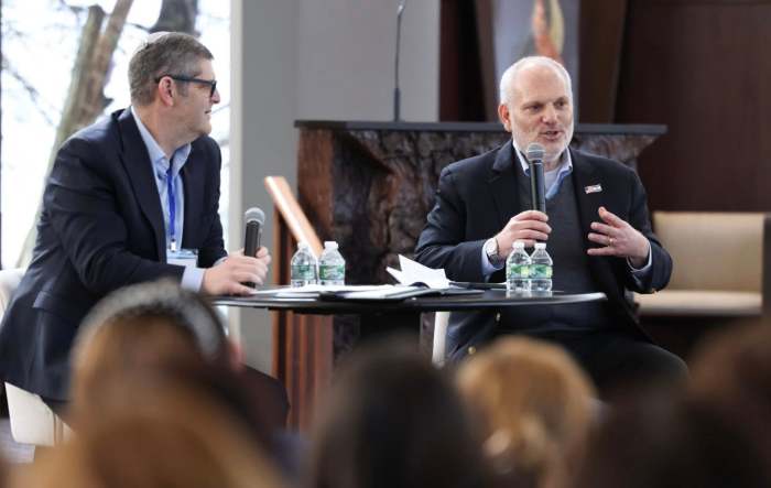William Daroff, CEO of the Conference of Presidents of Major American Jewish Organizations, was a plenary speaker at the event.