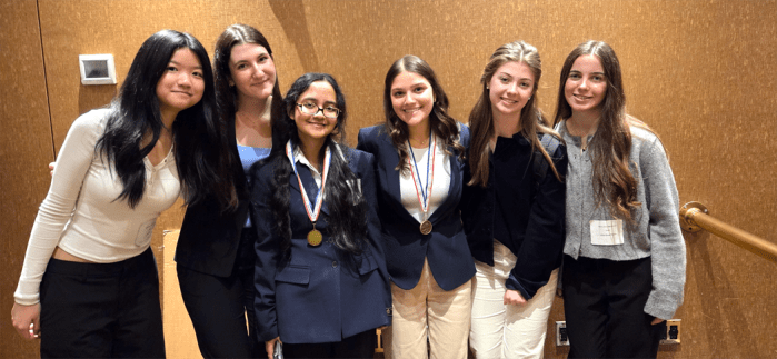 North Shore students at Long Island Science Fair.