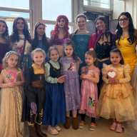 High school students hosted a Princess Breakfast to highlight their upcoming production of Cinderella.