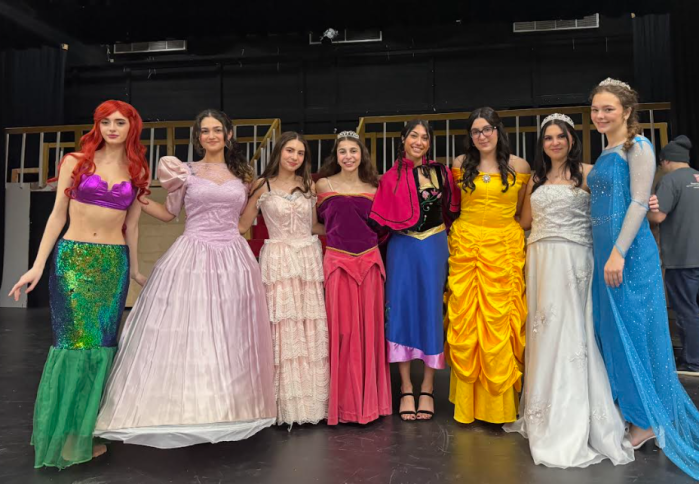 Members of the school’s Drama Club dressed as various princesses for the meet-and-greet, with Cinderella as the star of the morning.