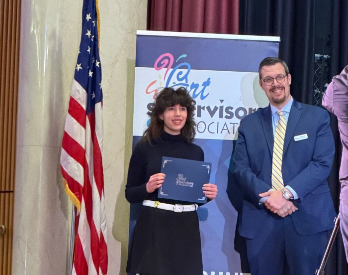 ASA Scholarship recipient New Hyde Park Memorial High School senior Theodora Doukas.