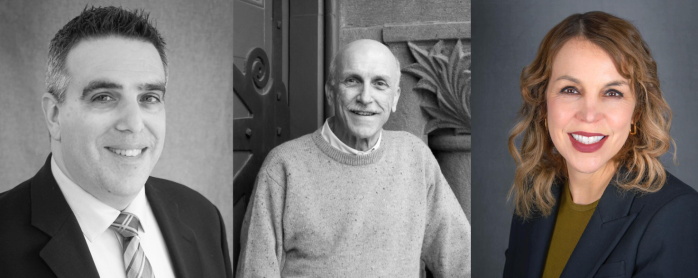 Nicholas Pinto (L.) and George Williams (C.) were reelected to the board of trustees while Christine Hughes (R.) was elected as the justice for the Village of Sea Cliff.