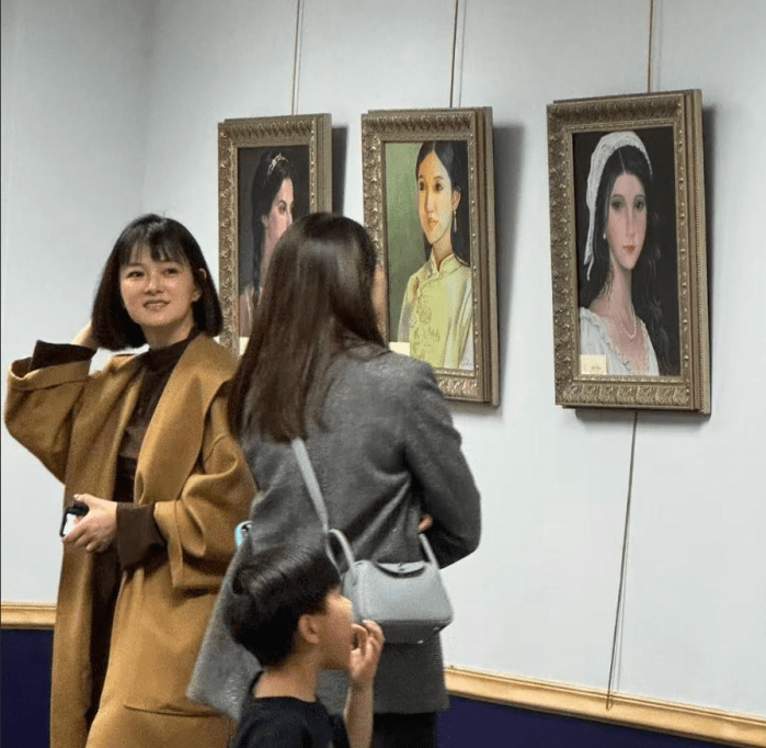 The artists featured in the exhibit have been meeting weekly for two years, practicing their craft, sharing ideas, and studying artists and art history together.