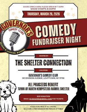 The Shelter Connection will host a comedy fundraiser.