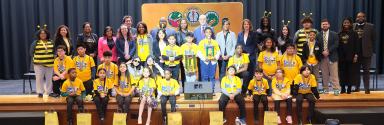 The Westbury School District's annual spelling bee brought community members together as elementary and middle school students competed.