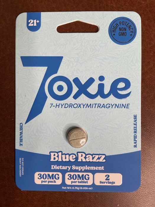 Widely available products like this are marketed as kratom and contain the synthetic 7-OH, according to legislator releases.