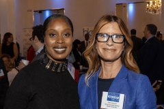 Left to right are Chanté Jordan, Vice President of Marketing at Zwanger-Pesiri Radiology and Kim Gavin, Senior Business Partner at Boston Scientific. (Photo by Matthew Kropp)