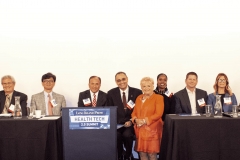 The panelists at the Health Tech 2.0 Summit in Hauppauge on July 12, 2018. (Photo by Matthew Kropp)